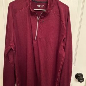 VRST Men's Run Warm 1/2 Zip Long Sleeve